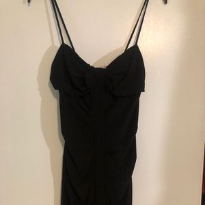 Black cocktail dress